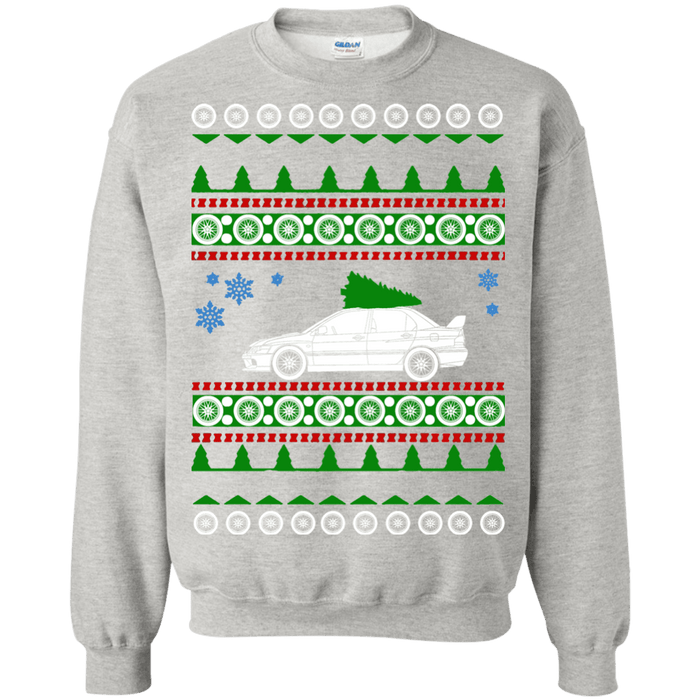 Lancer Evo 8 9 Green Tree NEW ugly sweatshirt