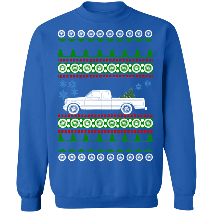 truck 1992 Ford F150 ugly christmas sweater sweatshirt