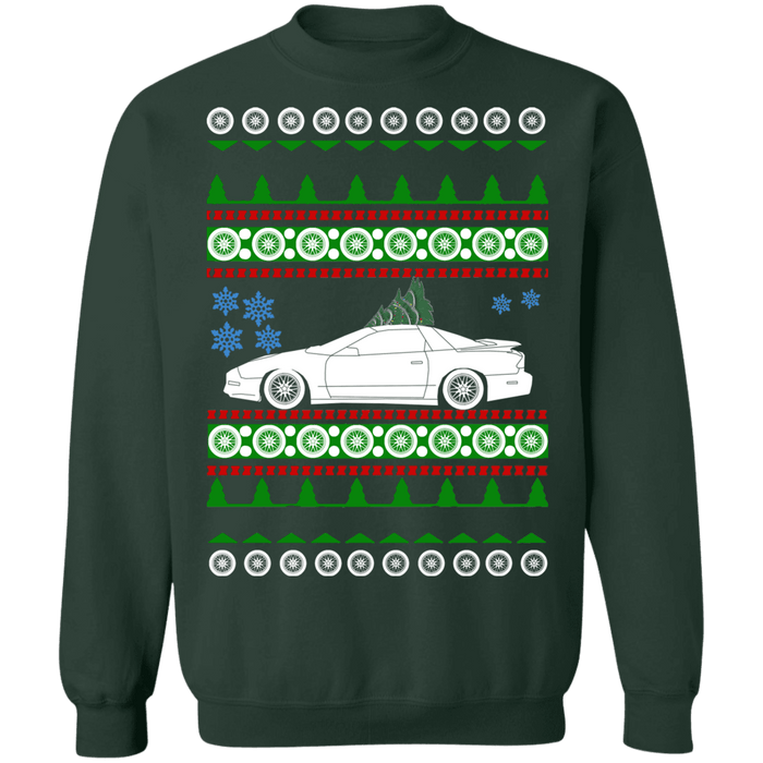 Pontiac Firebird Trans Am WS6 4th gen ugly christmas sweater