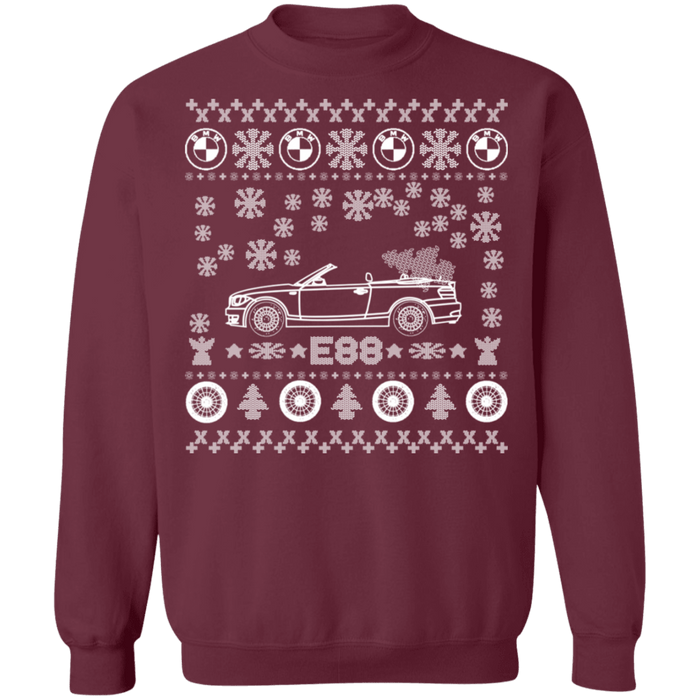 German Car E88 BMW 135i Ugly Christmas Sweater V2