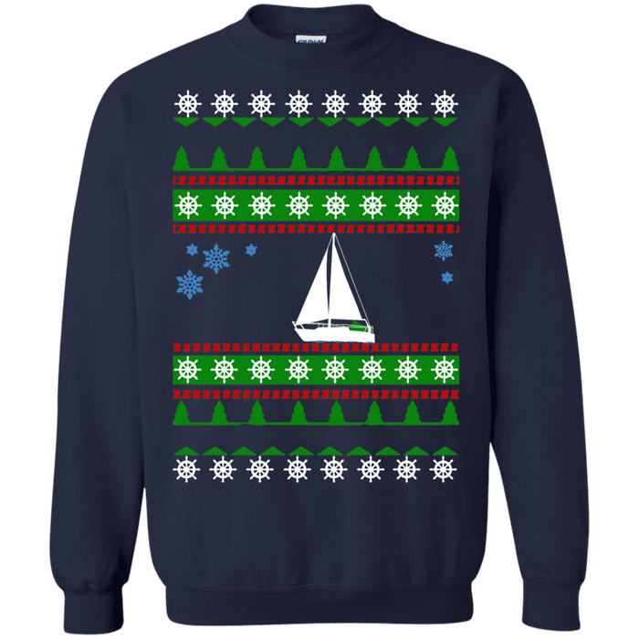 Sail Boat Sailing Ugly Christmas Sweater sweatshirt