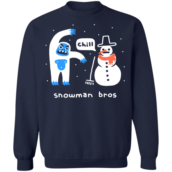 Snowman Ugly Christmas Sweater Holiday sweatshirt