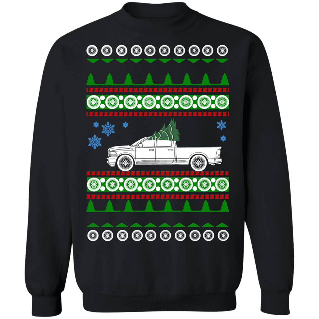 american car or truck like a  Ram 1500 2015 Ugly Christmas Sweater Sweatshirt sweatshirt