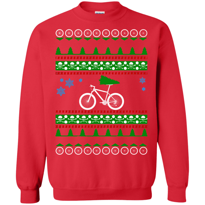 Mountain Bike ugly christmas sweater sweatshirt