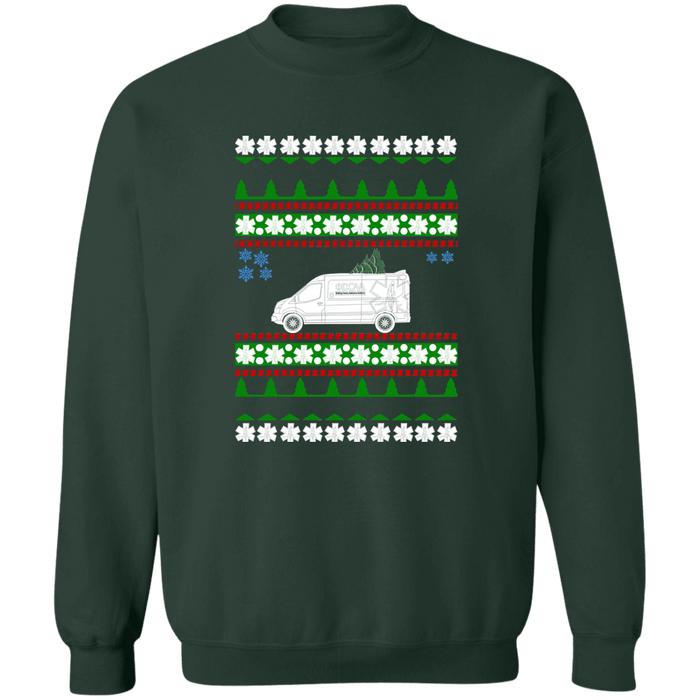 Ambulance EMT Ugly Christmas Sweater Sweatshirt