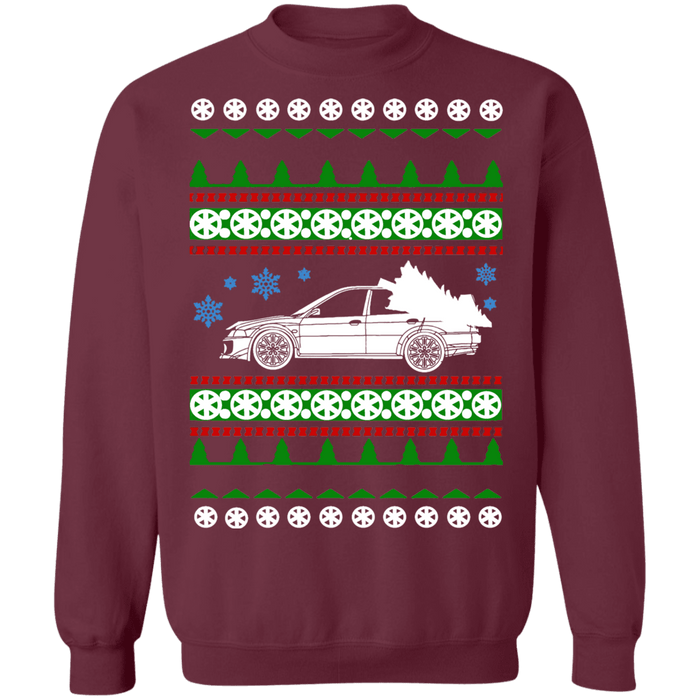 Mitsubishi Lancer Evo V 5 Ugly Christmas Sweater