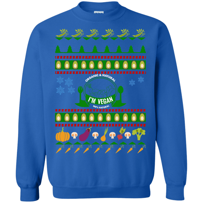 Vegan Vegetarian Ugly Christmas Sweater sweatshirt