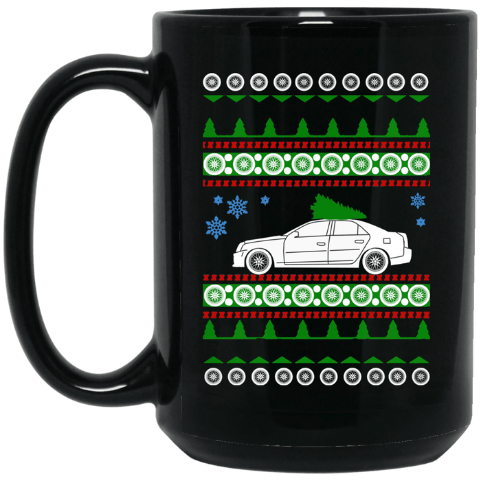 2005 CTS-V Ugly Christmas Mug