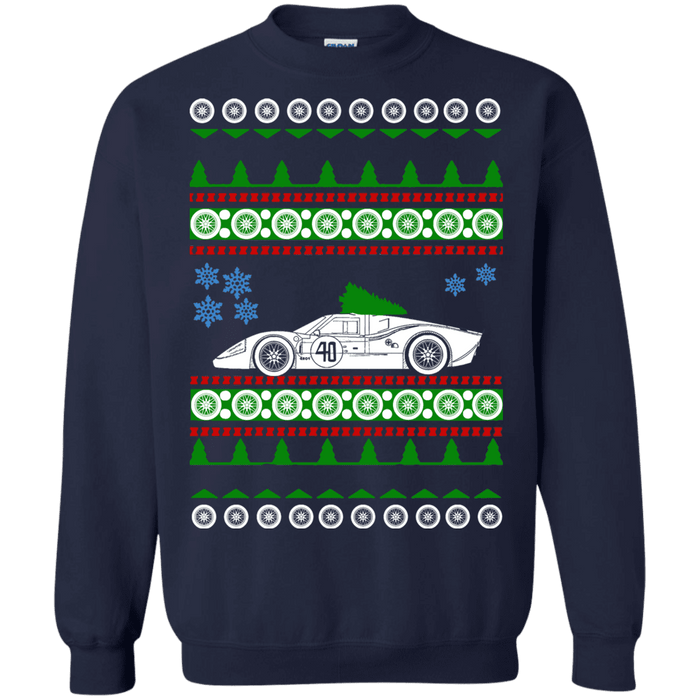 1960s Ford GT LeMans Ugly Christmas Sweater sweatshirt