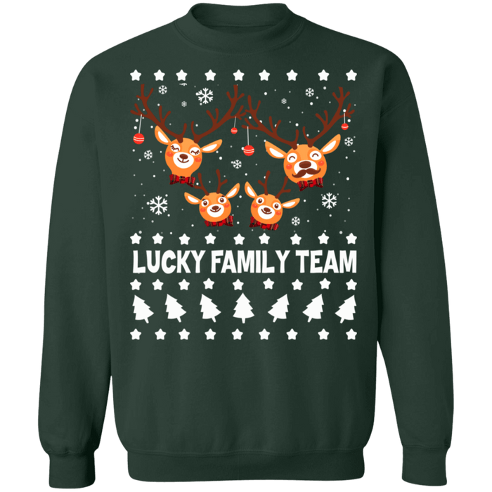 Lucky Family Ugly Christmas Sweater sweatshirt