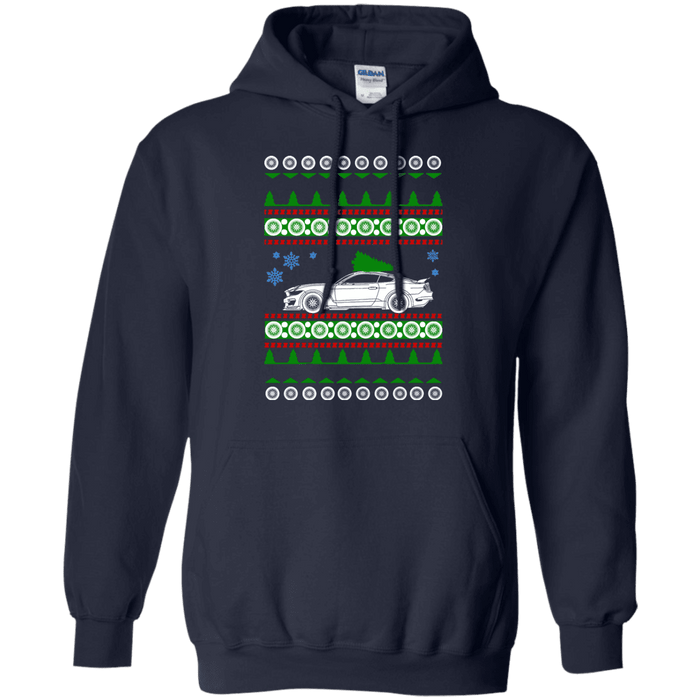 Ford mustang shelby gt350r ugly christmas sweater hoodie sweatshirt