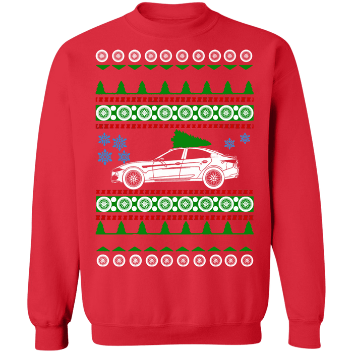 Alfa Romeo Giulia Quadrifoglio Ugly Christmas Sweater sweatshirt