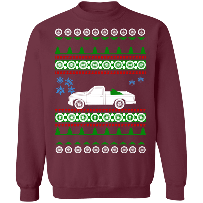 Chevy S10 1989 Truck Ugly Chirstmas sweater (more colors)