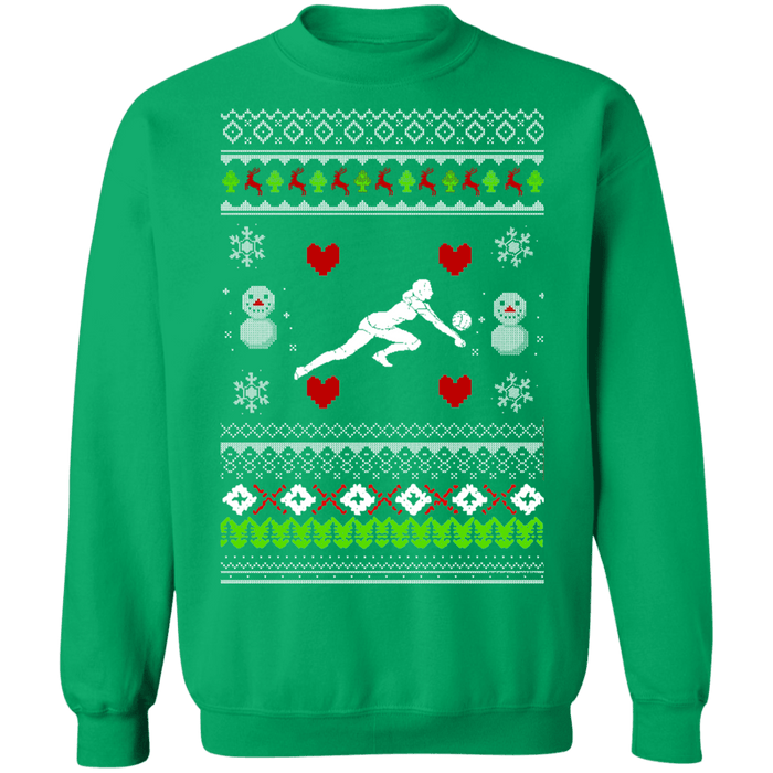 Volleyball Ugly Christmas Sweater Sweatshirt