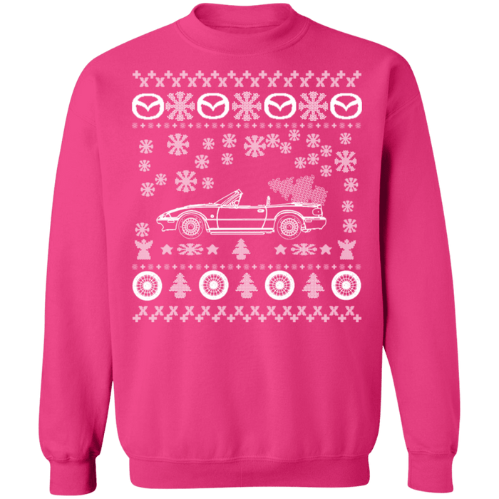 Mazda Miata NA Ugly Christmas Sweater new style more colors