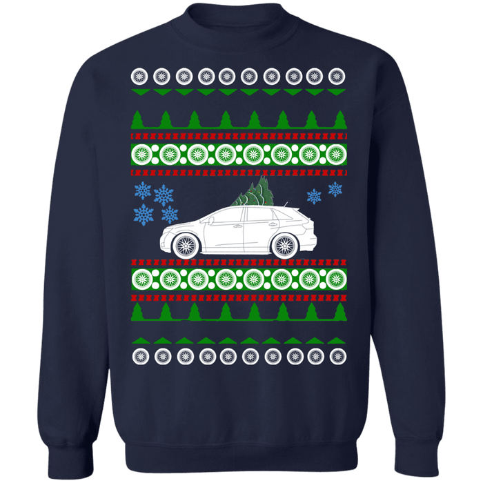 SUV 2010 Toyota Venza Ugly Christmas Sweater Sweatshirt