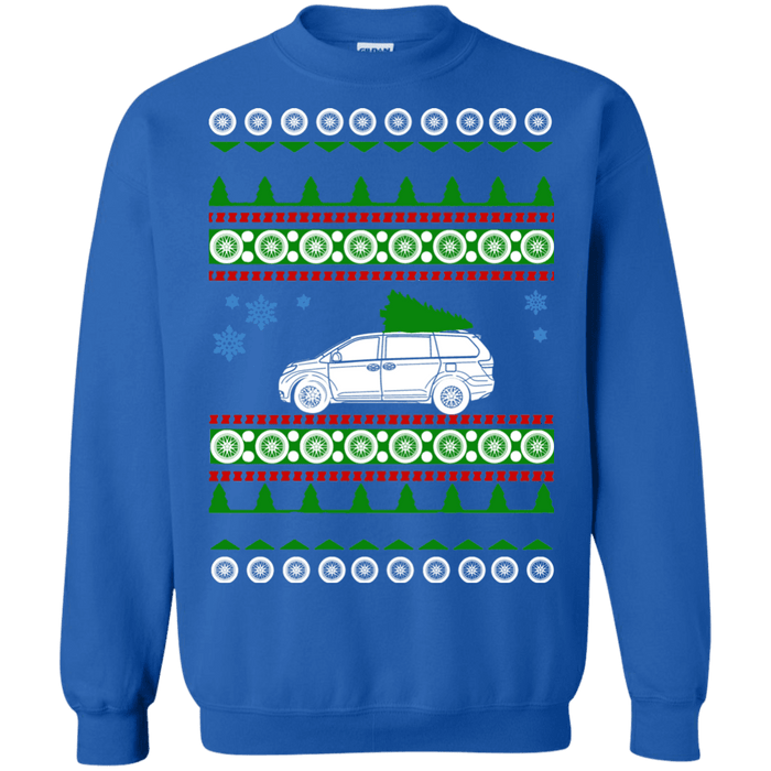 Toyota Sienna ugly christmas sweater sweatshirt