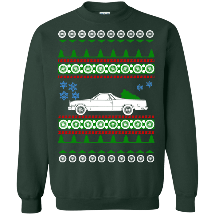 Chevy El Camino 1984 Ugly Christmas Sweater sweatshirt