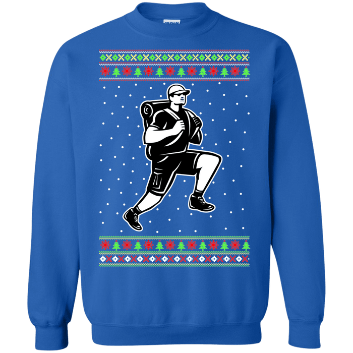 Hiker Hiking Ugly Christmas Sweater sweatshirt