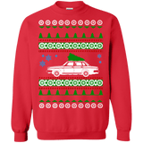 Swedish Car like a  240 Sedan Ugly Christmas Sweater Crewneck sweatshirt