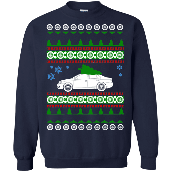 car like a Jetta Mk5 Ugly Christmas Sweater sweatshirt