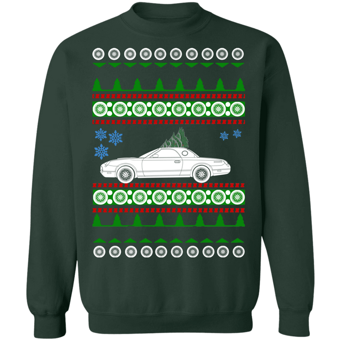 Ford Thunderbird 11th gen Ugly christmas sweater