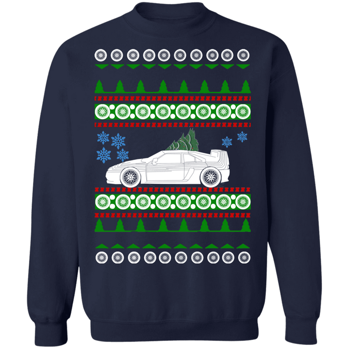 Exotic Car Venturi 400 GT Ugly Christmas Sweater Sweatshirt