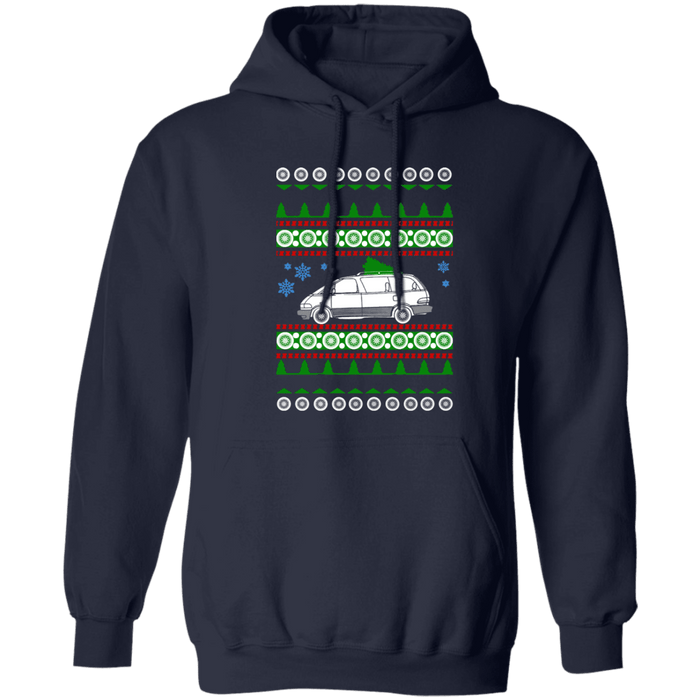 Toyota Previa Ugly Christmas Sweater Hoodie