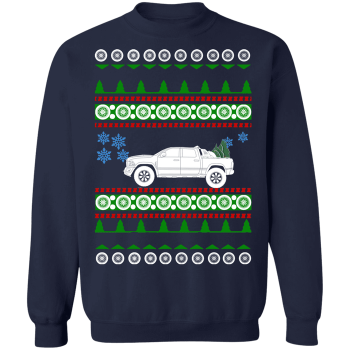 American Truck Like american car or truck like a  Ram Rebel Ugly Christmas Sweater Sweatshirt