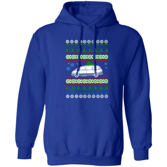 Toyota Previa Ugly Christmas Sweater Hoodie