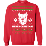 Pitbull Dog Ugly Christmas Sweater sweatshirt