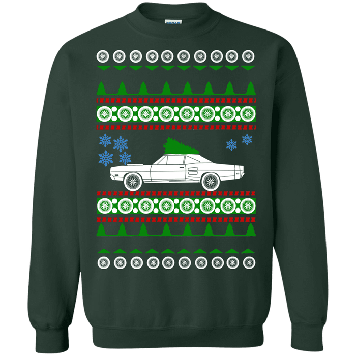 Coronet R/T 1967 Hemi american car or truck like a  Ugly Christmas Sweater sweatshirt