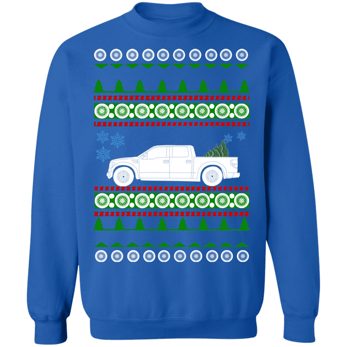 Ford Raptor 1st gen supercrew Ugly Christmas Sweater