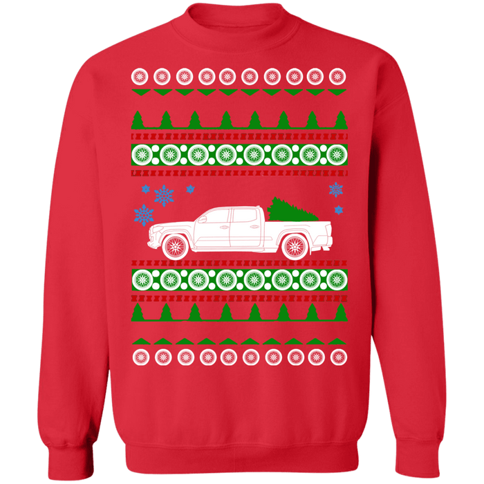 Toyota Tacoma 2019 Extended cab ugly christmas sweater sweatshirt