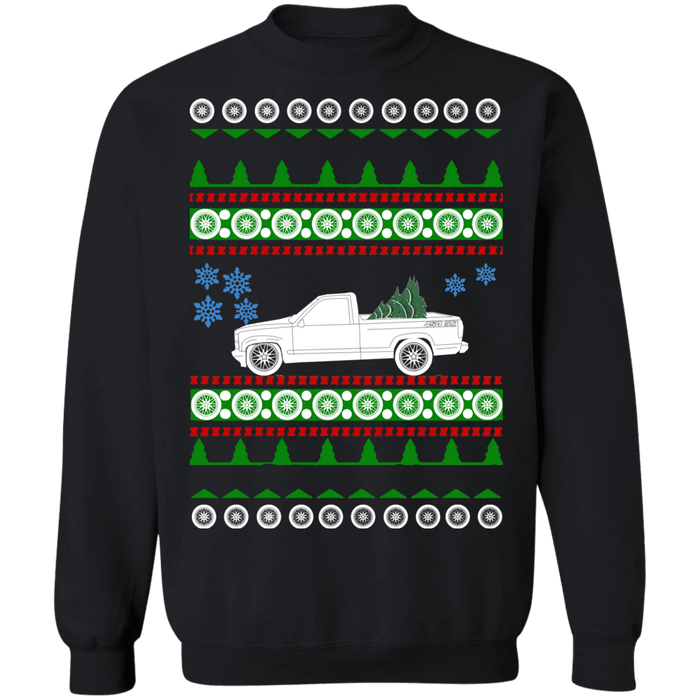 Truck Chevy Chevrolet 454 SS Ugly Christmas Sweater Sweatshirt