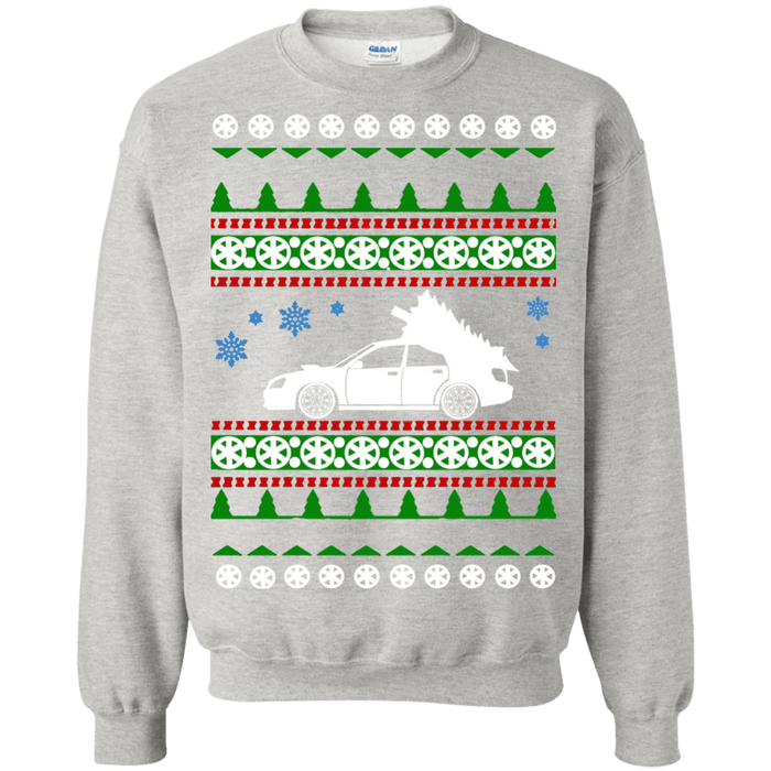 Japanese Car WRX STI Blobeye Ugly Christmas Sweater sweatshirt