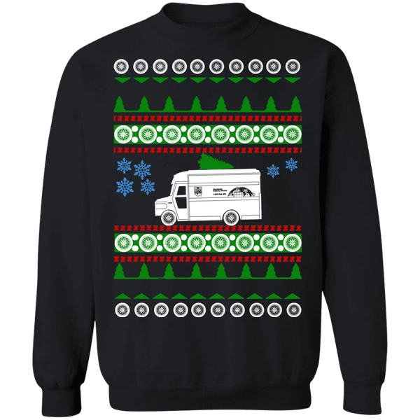 Delivery Truck Ugly Christmas Sweater sweatshirt