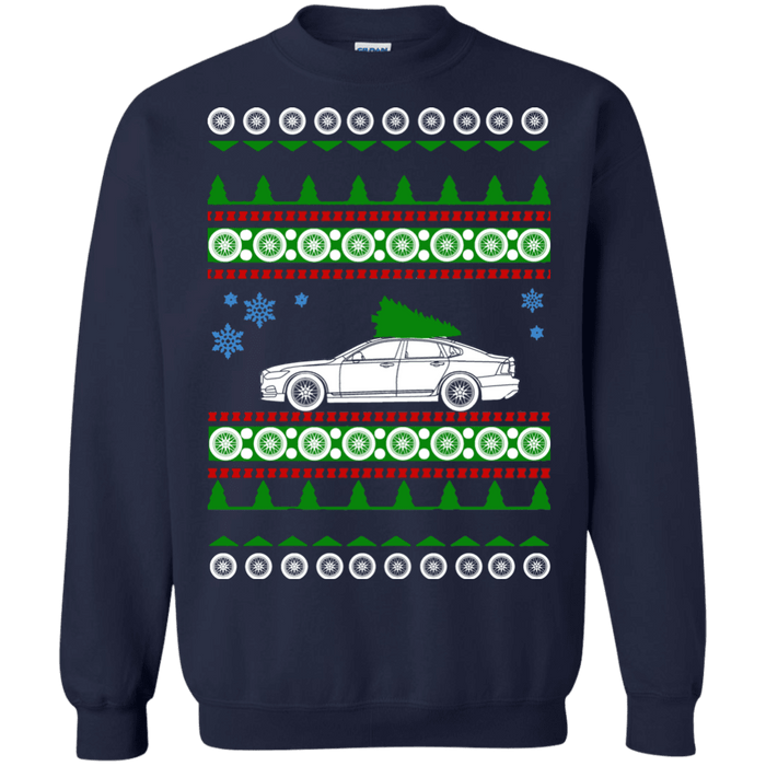 Swedish Car like a  S90 Ugly Christmas Sweater sweatshirt