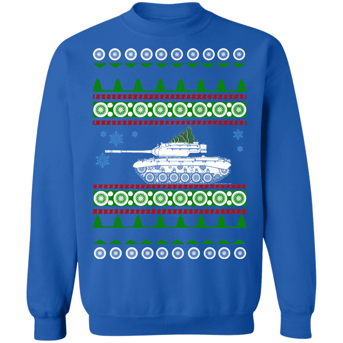 M47 Tank ugly christmas sweater