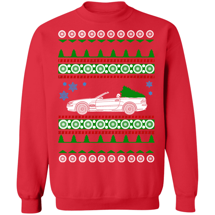 European Car Mercedes SL500 Ugly Christmas Sweater sweatshirt