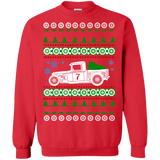 Hot Rod Truck 1932 Ford Race Car Ugly Christmas Sweater sweatshirt