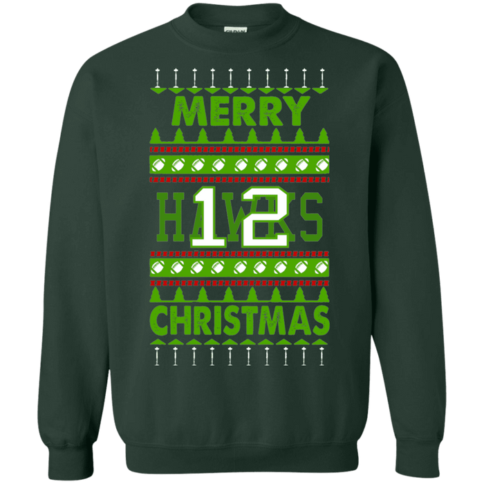 Seattle 12th Man Seahawks Fan Ugly Christmas Sweater PNW sweatshirt