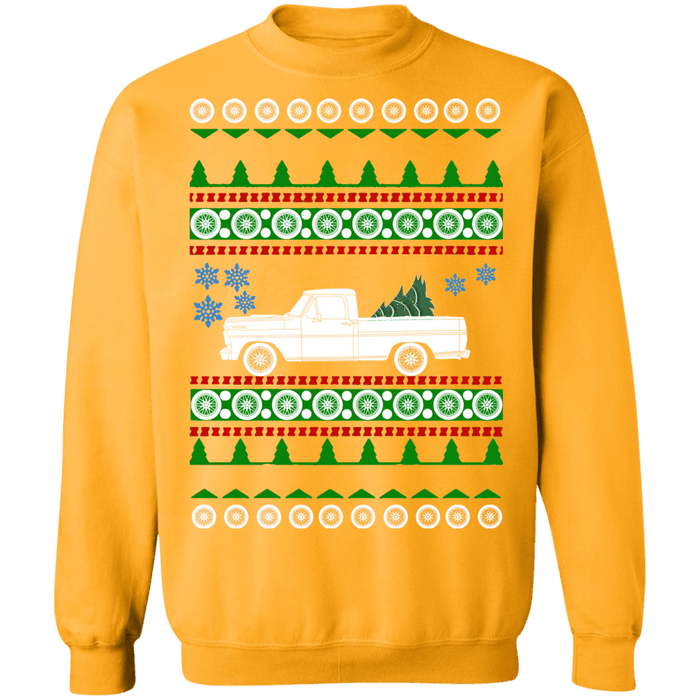 Truck like 1967 Ford F100 F150 Ugly Christmas Sweater Sweatshirt