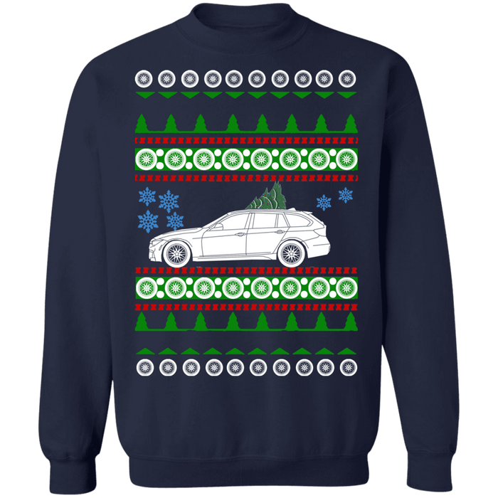 BMW 328D F31 Ugly Christmas Sweater