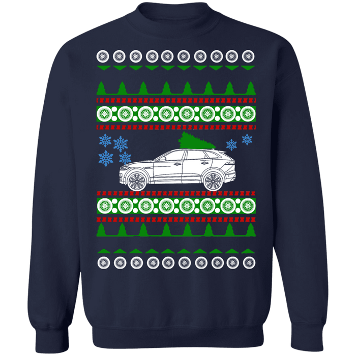 Jaguar F-Pace SUV Ugly Christmas Sweater sweatshirt