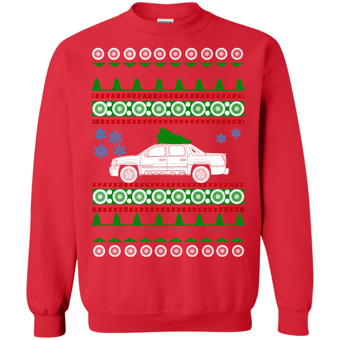 Avalanche Chevy Truck 2001 Ugly Christmas Sweater sweatshirt