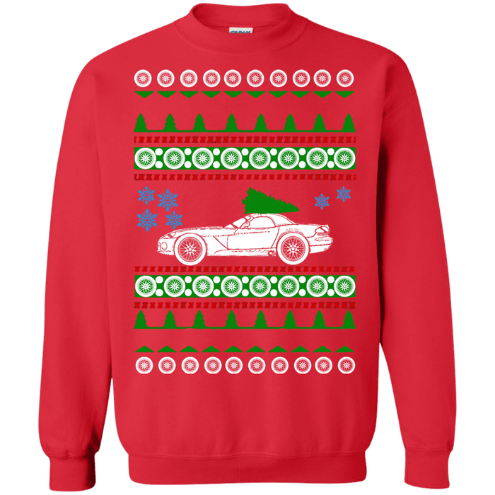 Car like a Viper 3rd Generation Ugly Christmas Sweater sweatshirt