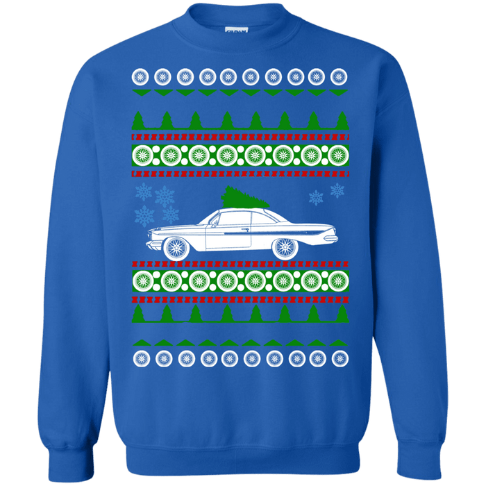 Chevy Impala 1961 Ugly Christmas Sweater sweatshirt