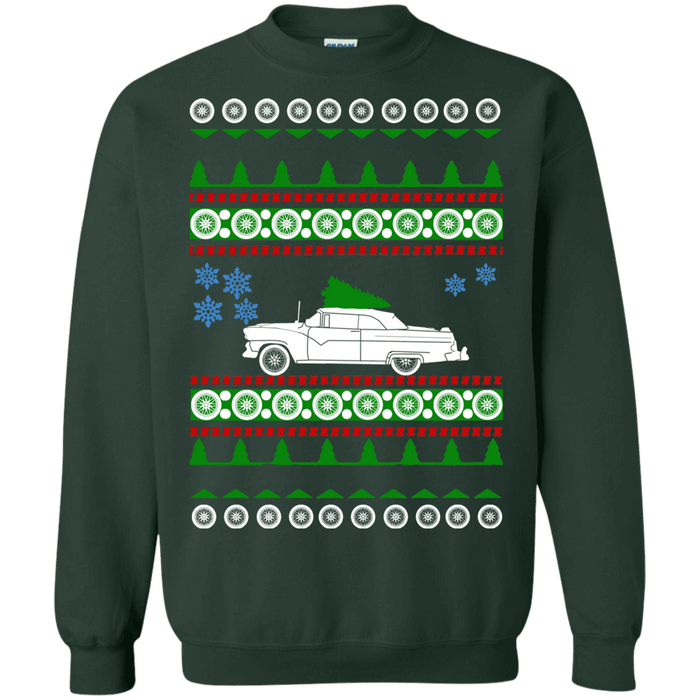 Ford Sunliner 1955 Ugly Christmas Sweater sweatshirt