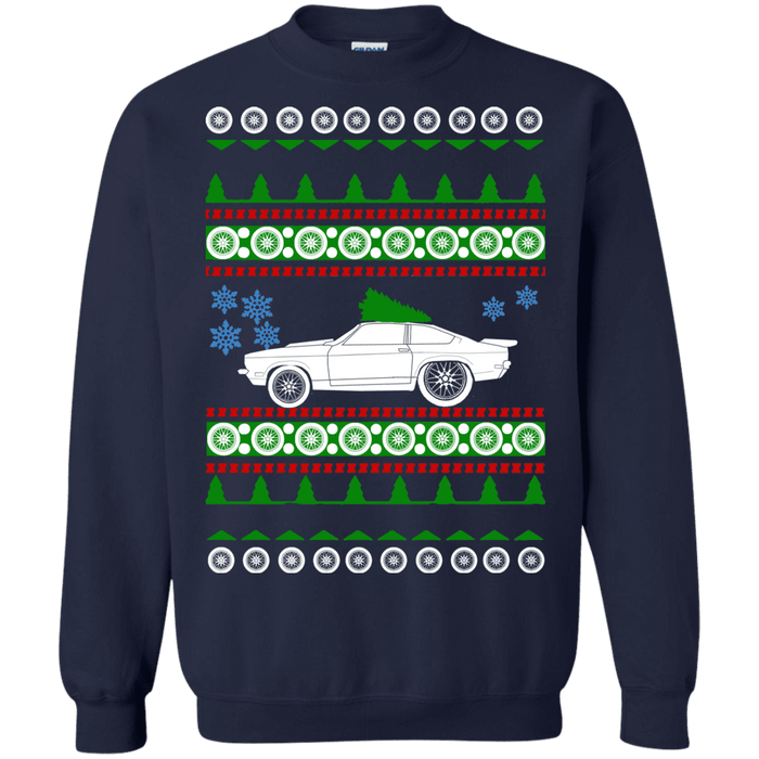 Vega Drag Car Chevy Ugly Christmas Sweater sweatshirt